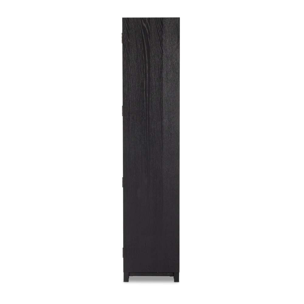 Four Hands - Irondale - Millie Panel & Glass Door Dbl Cbnt-Blck - 237536-001 veiw 6