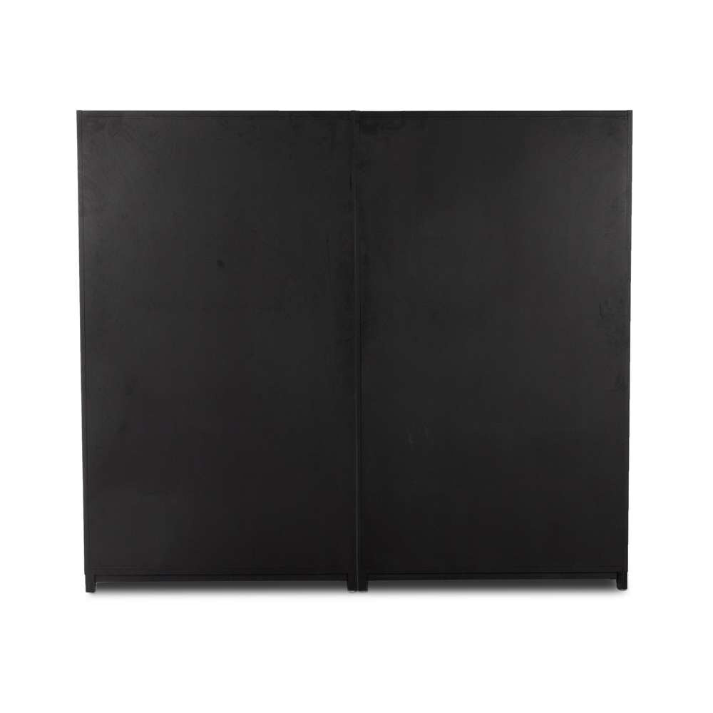 Four Hands - Irondale - Millie Panel & Glass Door Dbl Cbnt-Blck - 237536-001 veiw 7