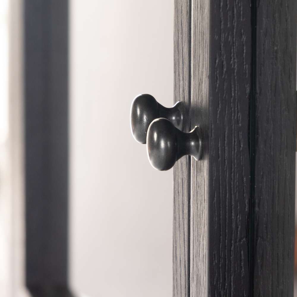 Four Hands - Irondale - Millie Panel & Glass Door Dbl Cbnt-Blck - 237536-001 veiw 10