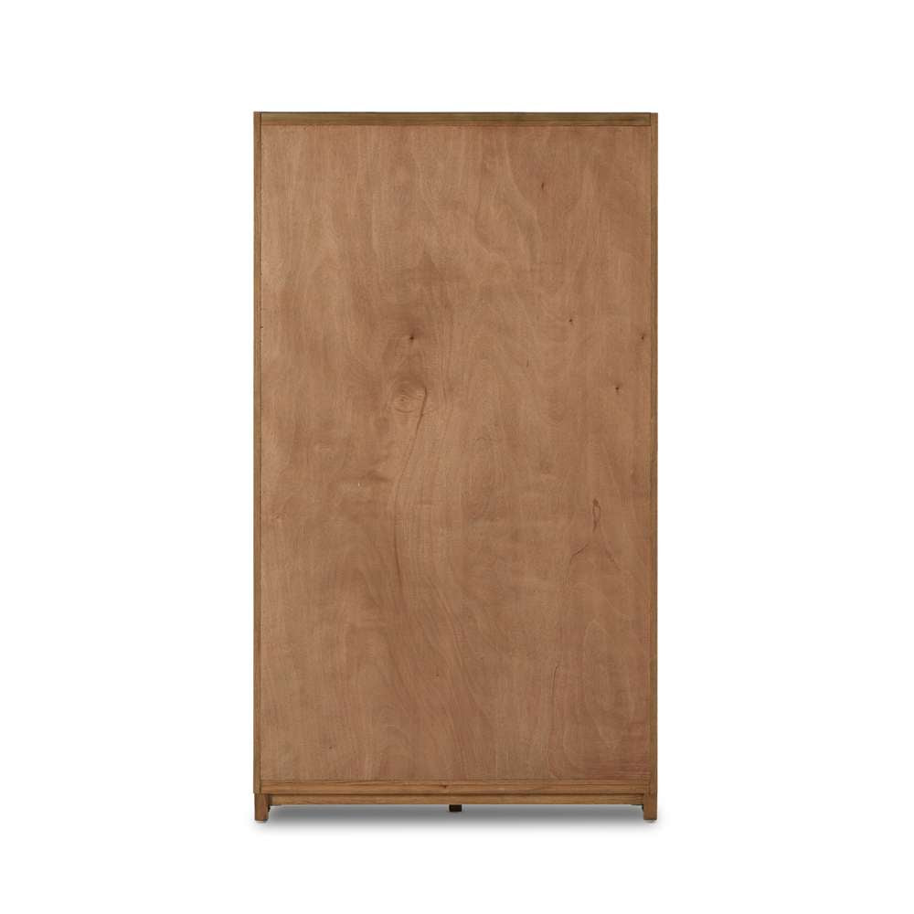 Four Hands - Irondale - Millie Panel & Glss Door Cabinet-Drifted - 235949-002 veiw 7