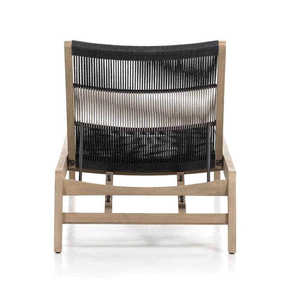 Four Hands - Julian Outdoor Chaise Lounge - Brown - 108623-001 veiw 2