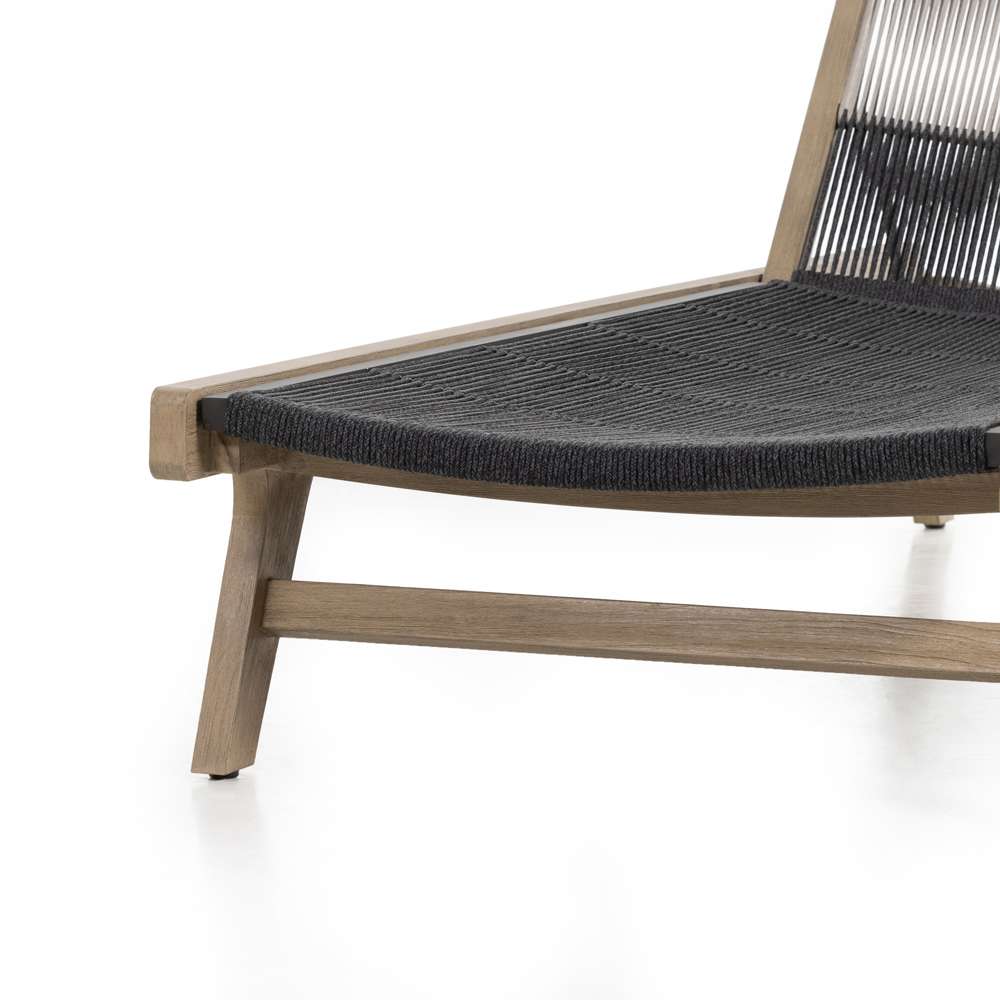 Four Hands - Julian Outdoor Chaise Lounge - Brown - 108623-001 veiw 3