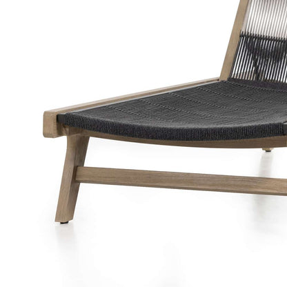 Four Hands - Julian Outdoor Chaise Lounge - Brown - 108623-001 veiw 3