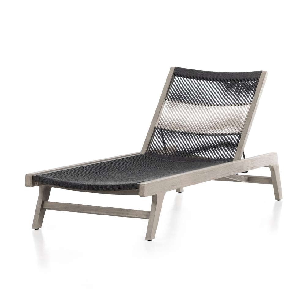 Four Hands - Julian Outdoor Chaise Lounge - Grey - 108623-002 veiw 1