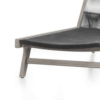 Four Hands - Julian Outdoor Chaise Lounge - Grey - 108623-002 veiw 3