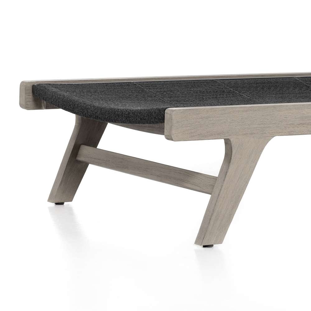Four Hands - Julian Outdoor Chaise Lounge - Grey - 108623-002 veiw 5