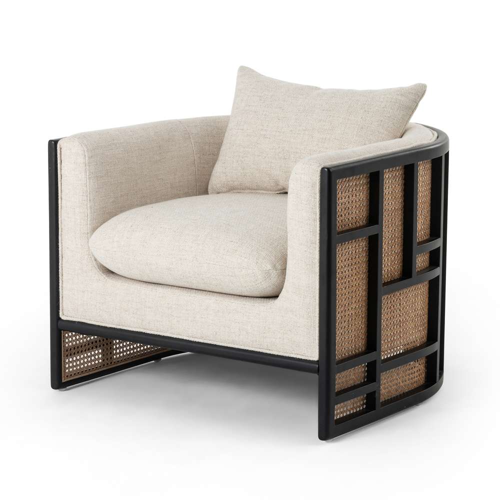 Four Hands - June Chair - Brushed Ebony - 106130-003 veiw 1
