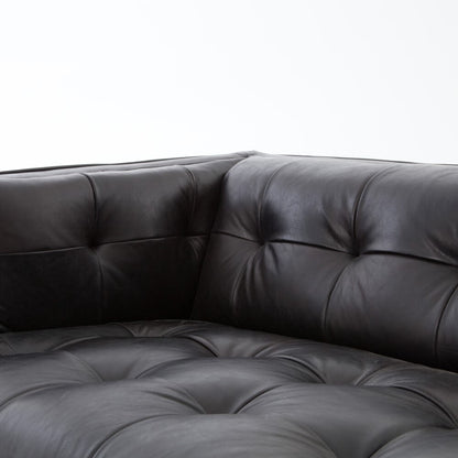 Four Hands - Dylan Leather Sofa - Rider Black - CKEN-F7C-396 veiw 2