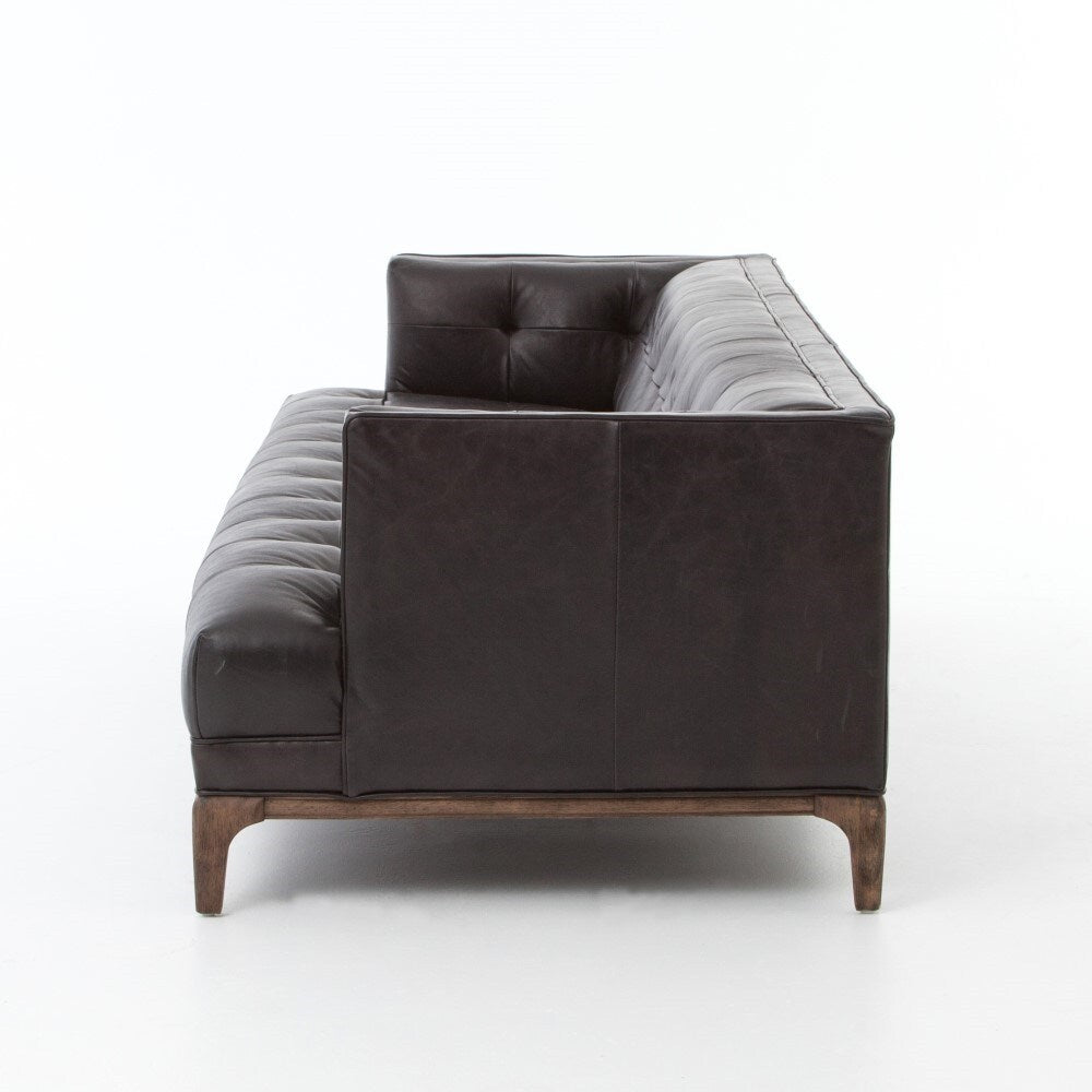 Four Hands - Dylan Leather Sofa - Rider Black - CKEN-F7C-396 veiw 6