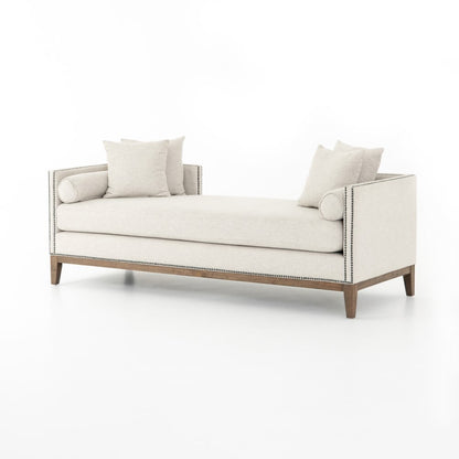 Four Hands - Mercury Double Chaise - Noble Platinum - 106142-008 veiw 1