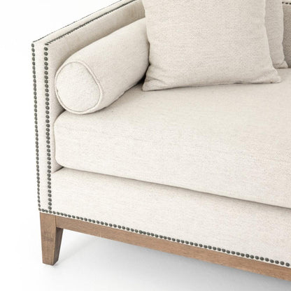 Four Hands - Mercury Double Chaise - Noble Platinum - 106142-008 veiw 6