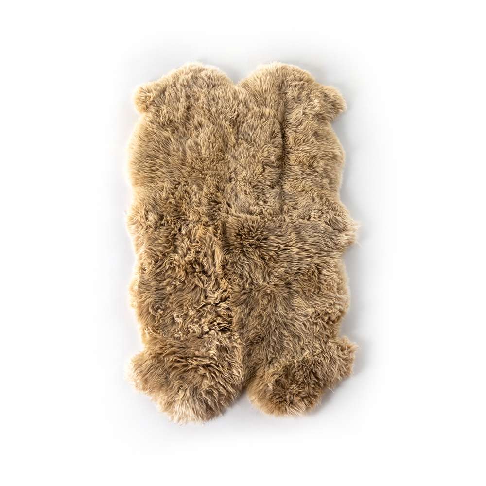 Four Hands - Lalo Lambskin Rug - Beige Lambskin - 3.25x6 - 223281-003 veiw 1