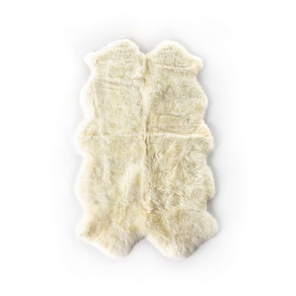 Four Hands - Lalo Lambskin Rug, Cream - 223281-001 veiw 1