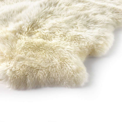 Four Hands - Lalo Lambskin Rug, Cream - 223281-001 veiw 4