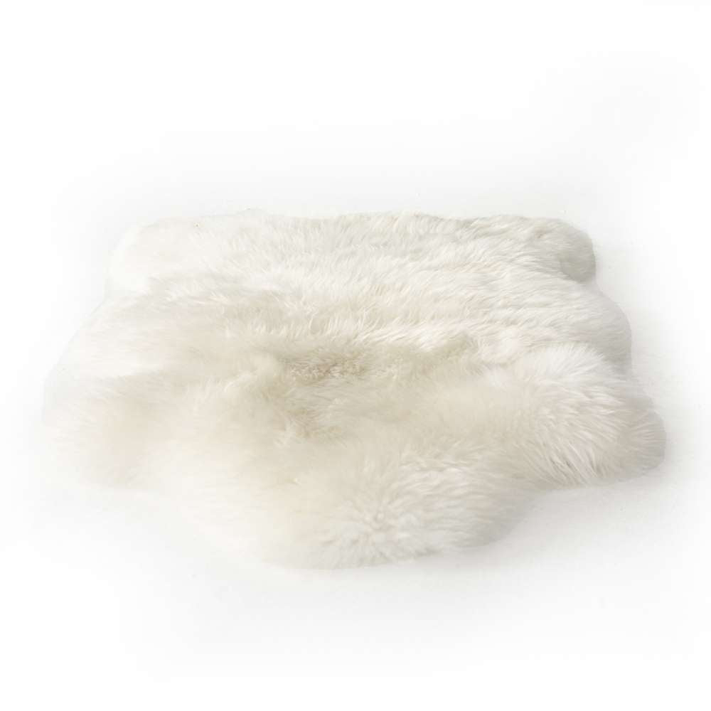 Four Hands - Lalo Lambskin Throw - White Lambskin - SMAT-010 veiw 1
