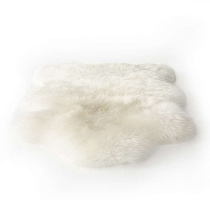 Four Hands - Lalo Lambskin Throw - White Lambskin - SMAT-010 veiw 1