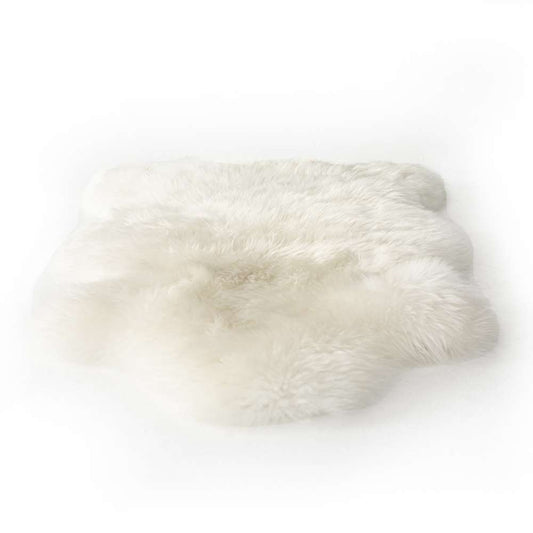 Four Hands - Lalo Lambskin Throw - White Lambskin - SMAT-010 veiw 1