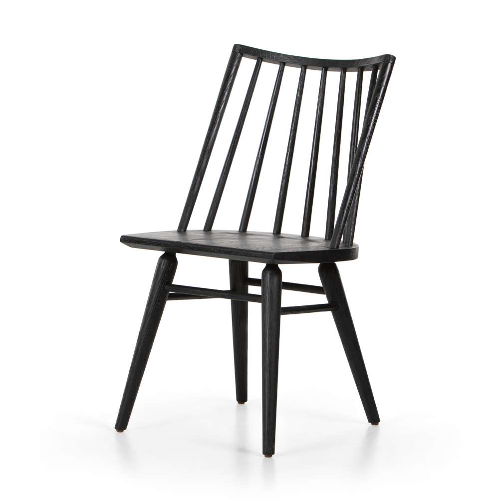 Four Hands - Lewis Windsor Chair - Black Oak - 107648-017 veiw 1