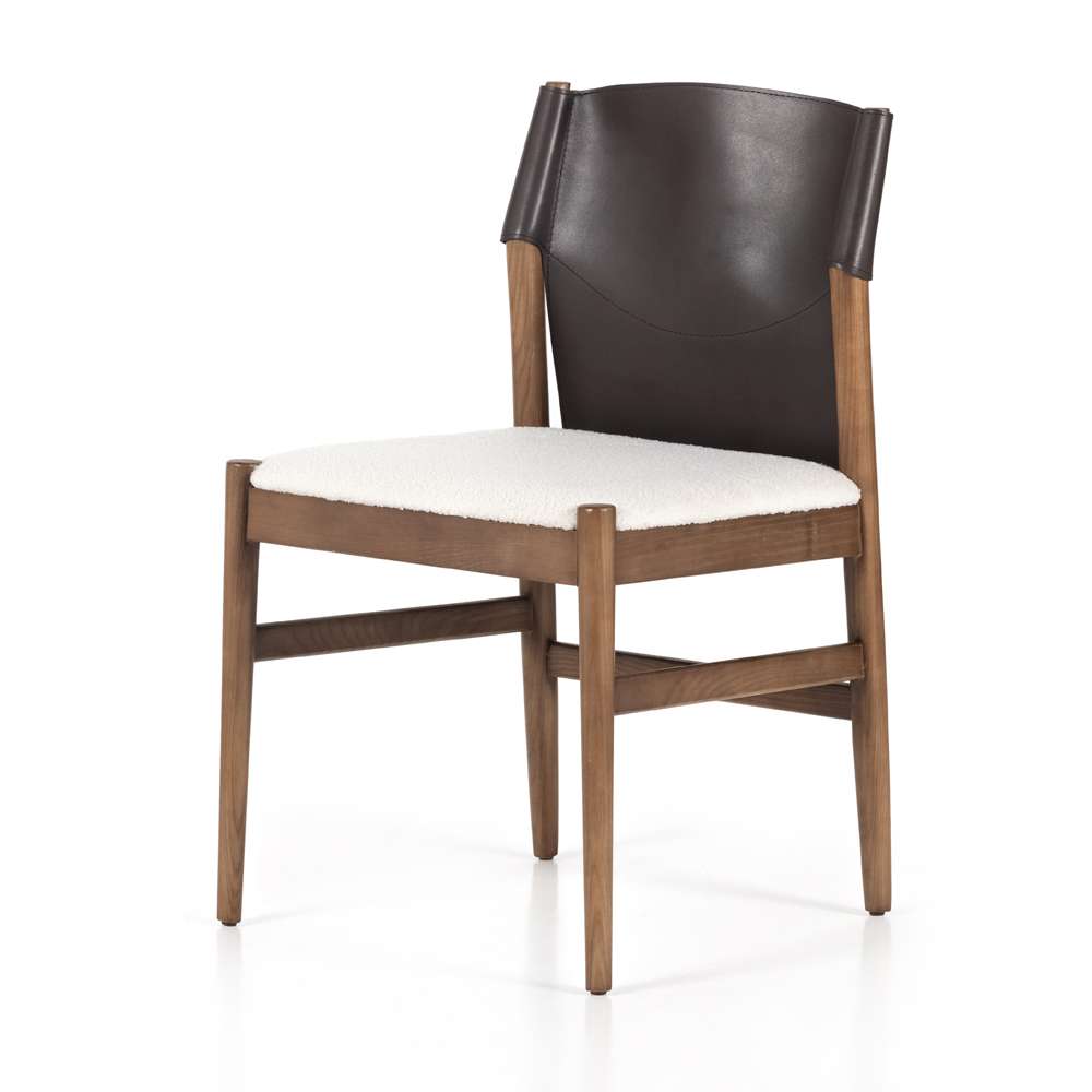 Four Hands - Lulu Armless Dining Chair - Espresso Lthr - 227407-003 veiw 1