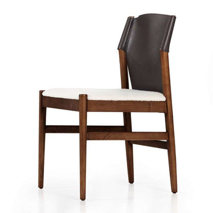 Four Hands - Lulu Armless Dining Chair - Espresso Lthr - 227407-003 veiw 3