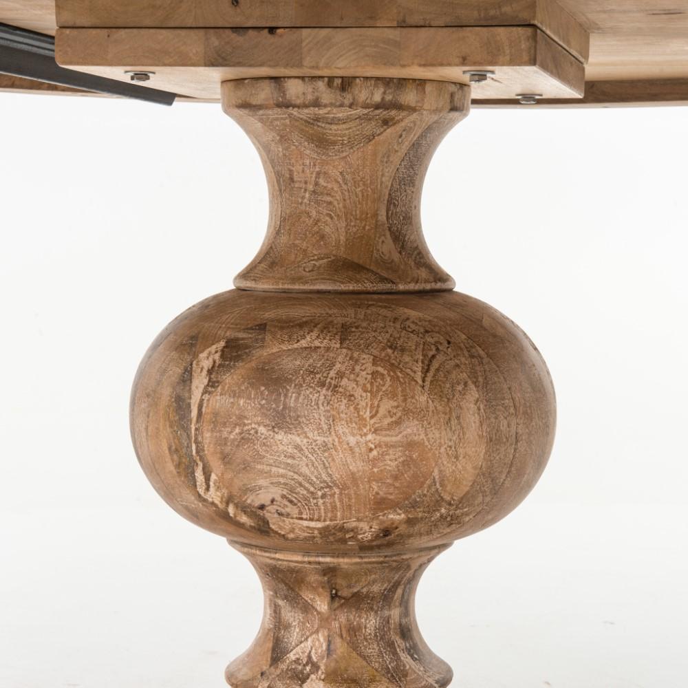 Four Hands - Magnolia Round Dining Table 60in - Whitewas - IMGN-60R veiw 2