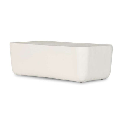 Four Hands - Marlow - Basil Outdoor Rectgl Coffee Tbl-Lrg-Wht - 234765-003 veiw 1