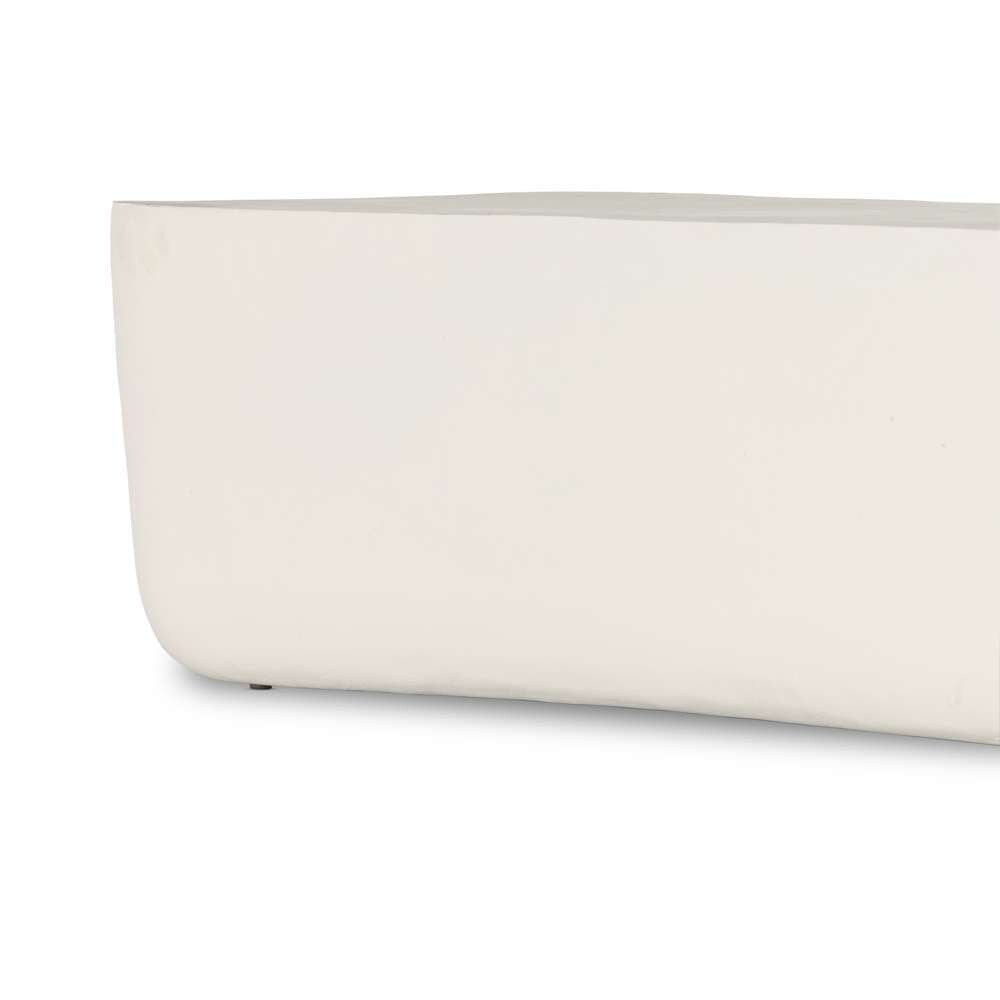 Four Hands - Marlow - Basil Outdoor Rectgl Coffee Tbl-Lrg-Wht - 234765-003 veiw 4