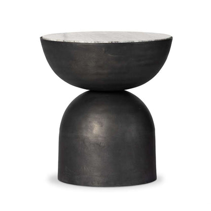 Four Hands - Marlow - Corbett End Table-River Grey Marble - 234242-002 veiw 1