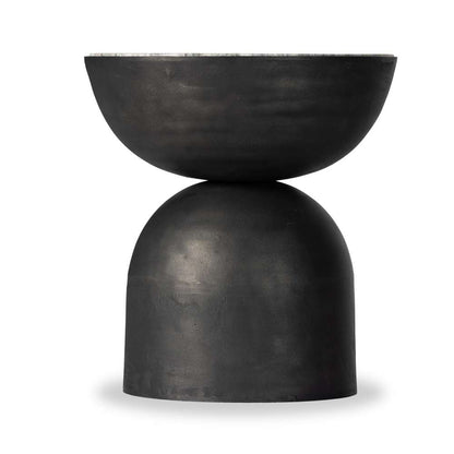 Four Hands - Marlow - Corbett End Table-River Grey Marble - 234242-002 veiw 2