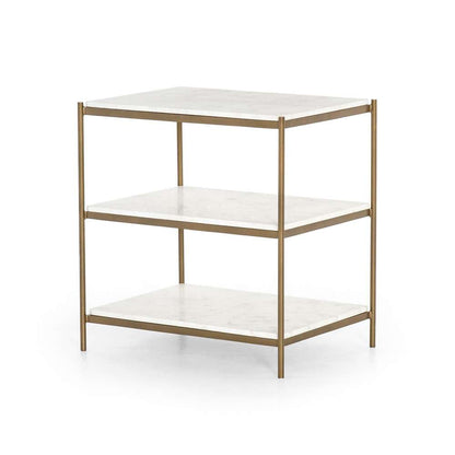 Four Hands - Marlow - Felix Nightstand-Antique Brass - IMAR-193 veiw 2