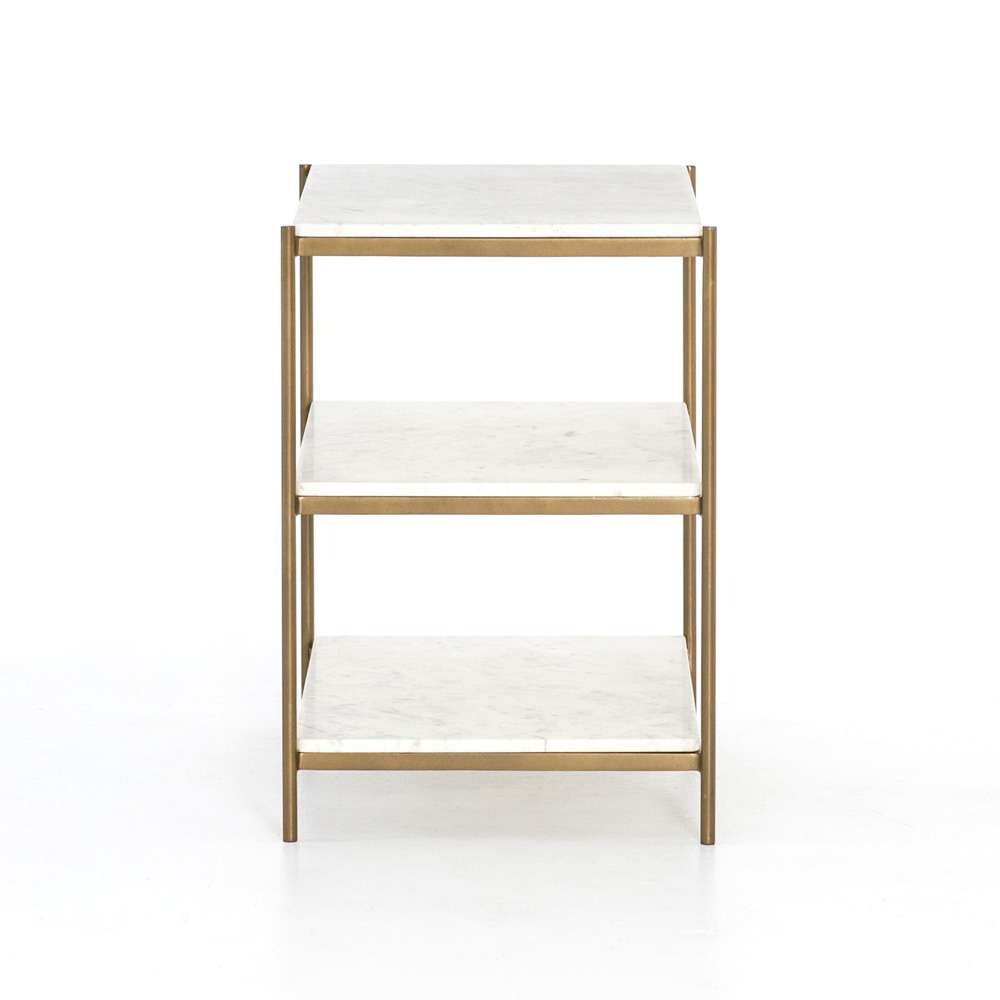 Four Hands - Marlow - Felix Nightstand-Antique Brass - IMAR-193 veiw 3
