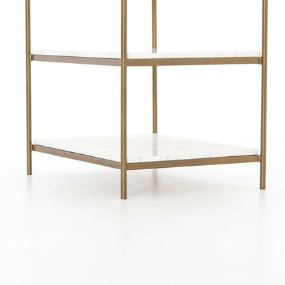 Four Hands - Marlow - Felix Nightstand-Antique Brass - IMAR-193 veiw 5