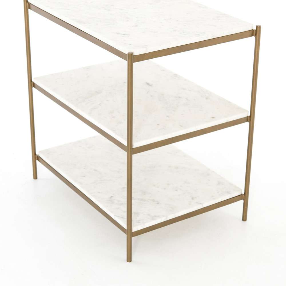 Four Hands - Marlow - Felix Nightstand-Antique Brass - IMAR-193 veiw 6