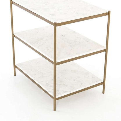 Four Hands - Marlow - Felix Nightstand-Antique Brass - IMAR-193 veiw 6