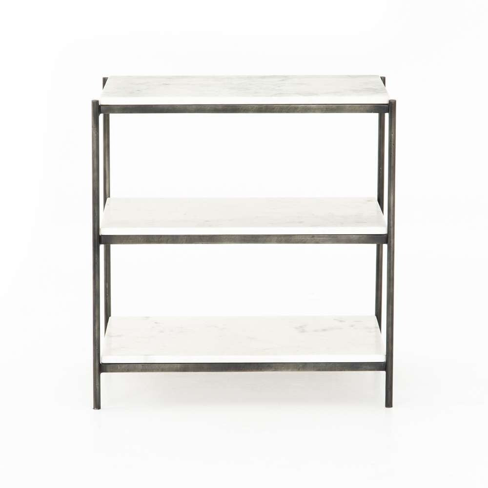 Four Hands - Marlow - Felix Nightstand-Hammered Grey - 106544-006 veiw 6