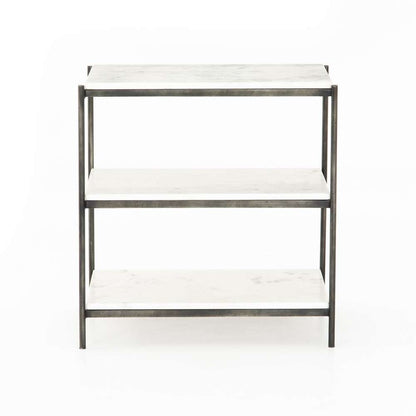 Four Hands - Marlow - Felix Nightstand-Hammered Grey - 106544-006 veiw 6