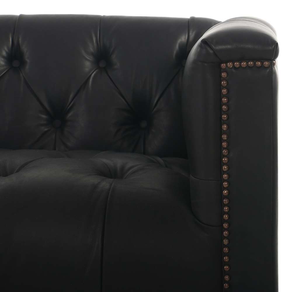 Four Hands - Maxx Sofa - 86in - Heirloom Black - 109492-002 veiw 3
