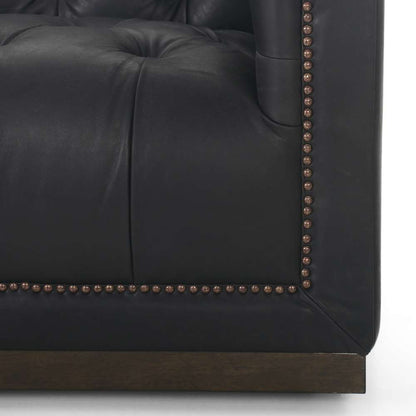 Four Hands - Maxx Sofa - 86in - Heirloom Black - 109492-002 veiw 4
