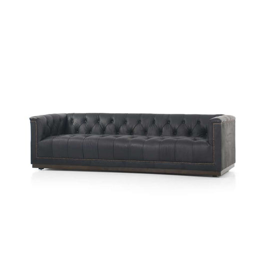 Four Hands - Maxx Sofa - 95in - Heirloom Black - 106190-013 veiw 1