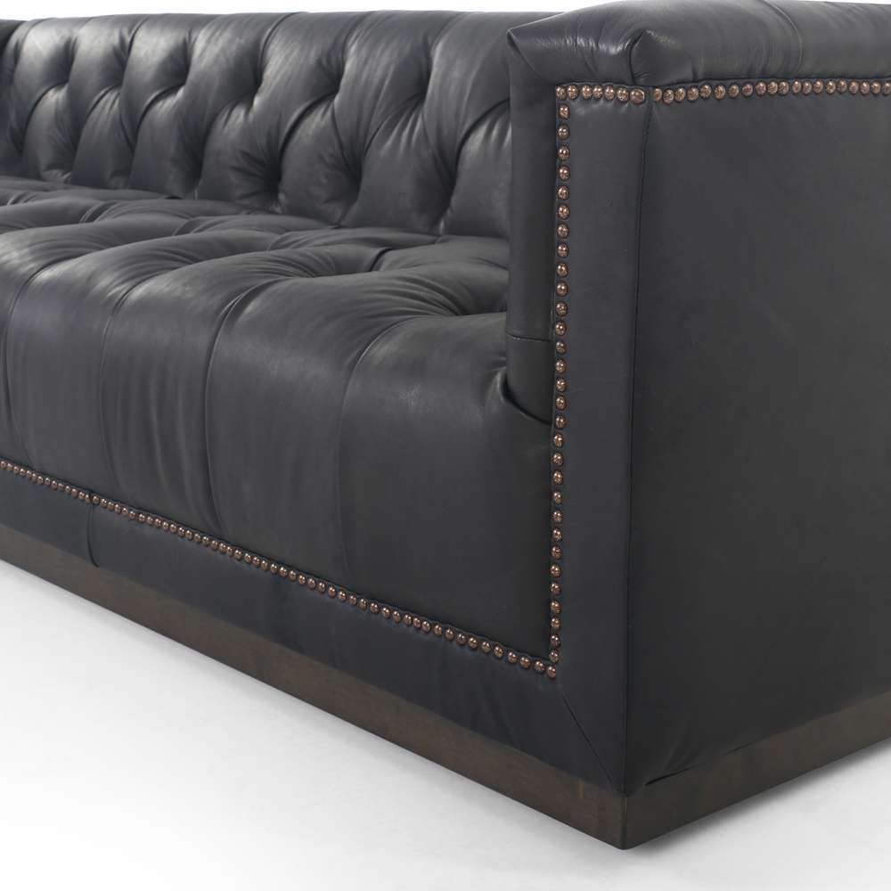 Four Hands - Maxx Sofa - 95in - Heirloom Black - 106190-013 veiw 5