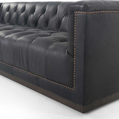 Four Hands - Maxx Sofa - 95in - Heirloom Black - 106190-013 veiw 5