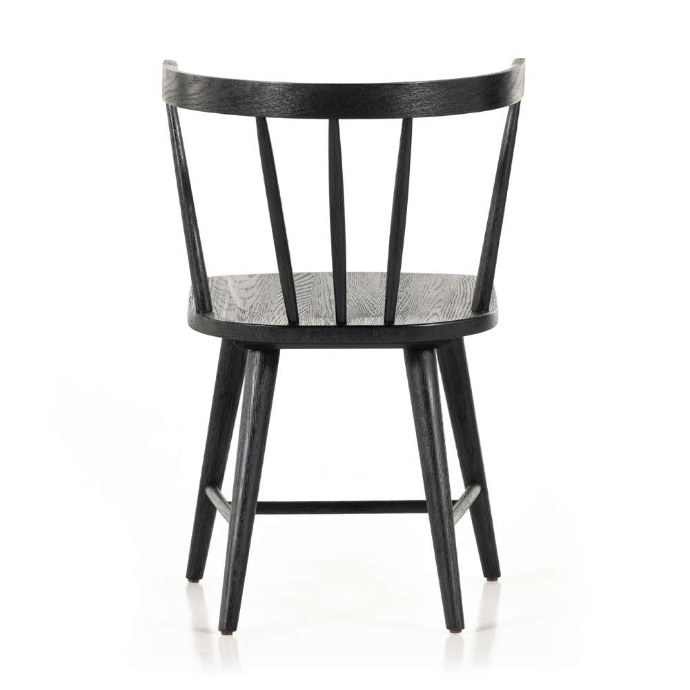 Four Hands - Naples Dining Chair - Black Oak - 224596-003 veiw 2