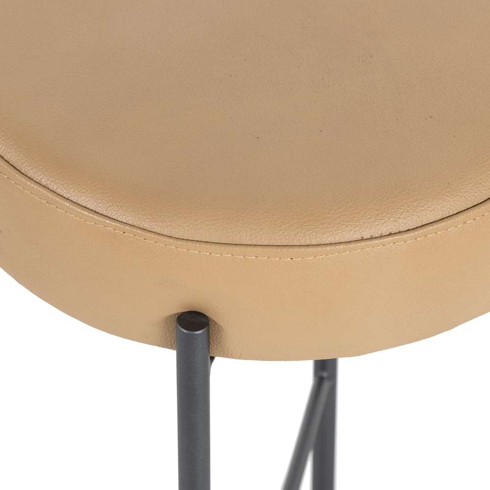 Four Hands - Nocona Stool - Natural Leather - Counter - 226810-017 veiw 4