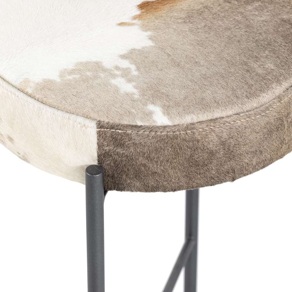 Four Hands - Nocona Stool - Speckled Hide - Counter - 226810-020 veiw 4