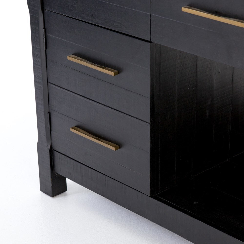 Four Hands - Ian Kitchen Island - Black Acacia - VPTN-040C veiw 5