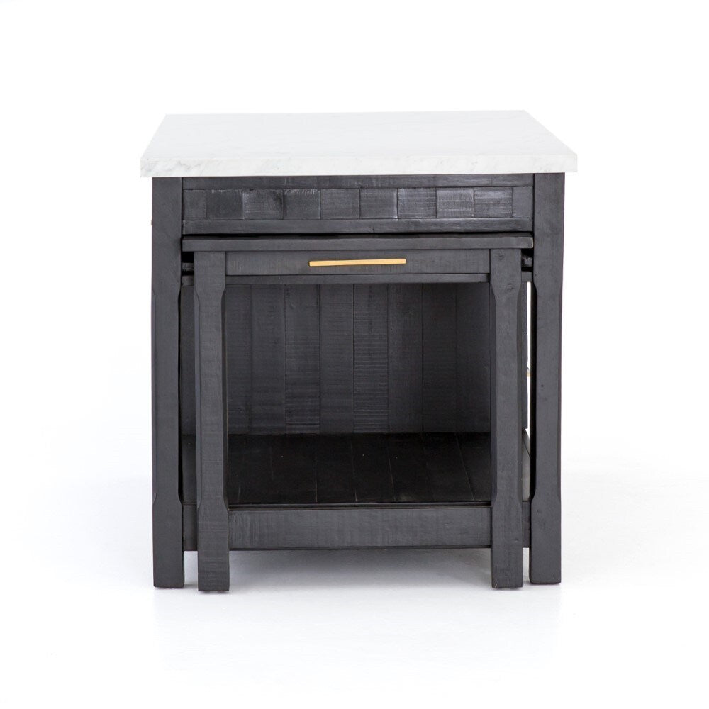 Four Hands - Ian Kitchen Island - Black Acacia - VPTN-040C veiw 11