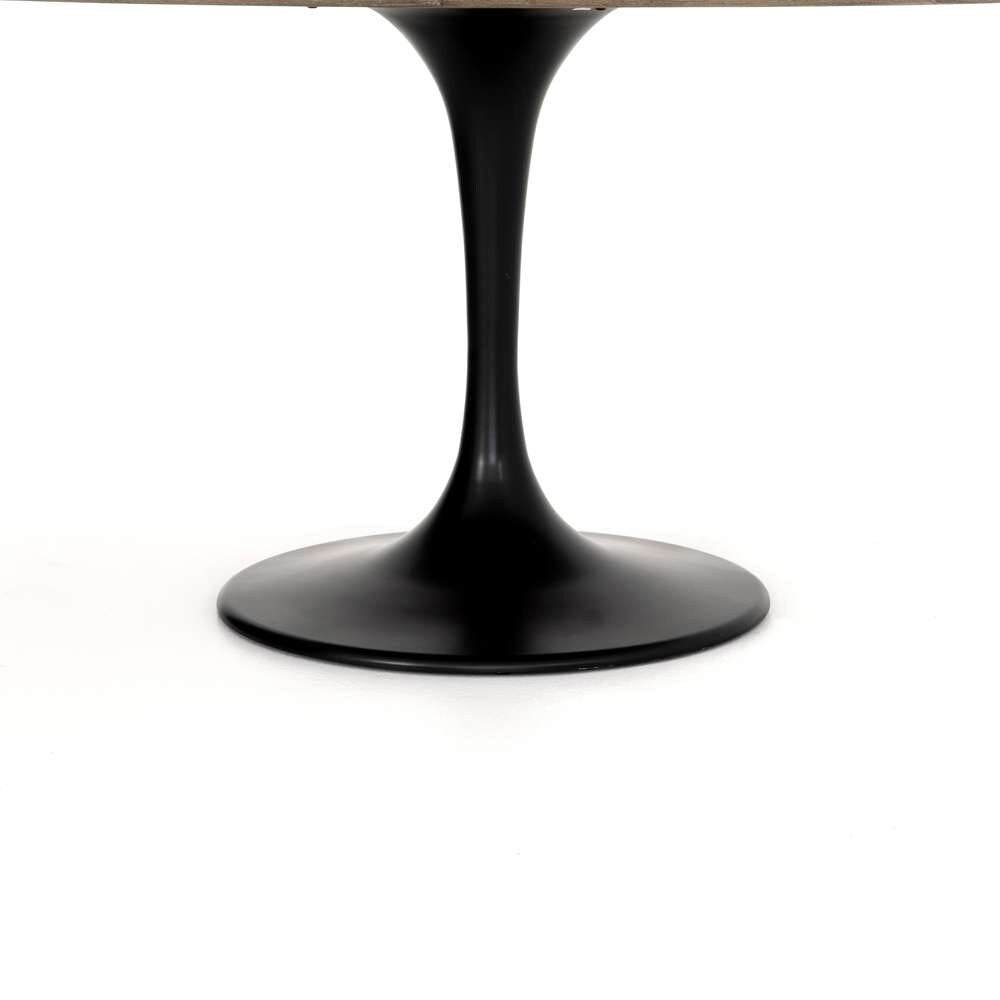 Four Hands - Powell Dining Table - 55in - White Marble - CIMP-193B veiw 2