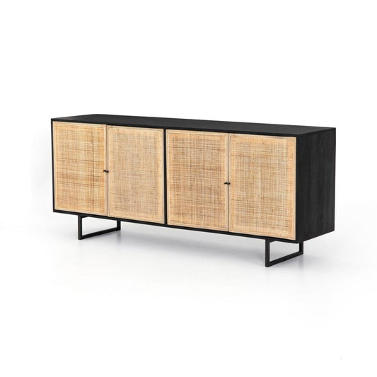 Four Hands - Carmel Sideboard - Black Wash - IPRS-002A veiw 1