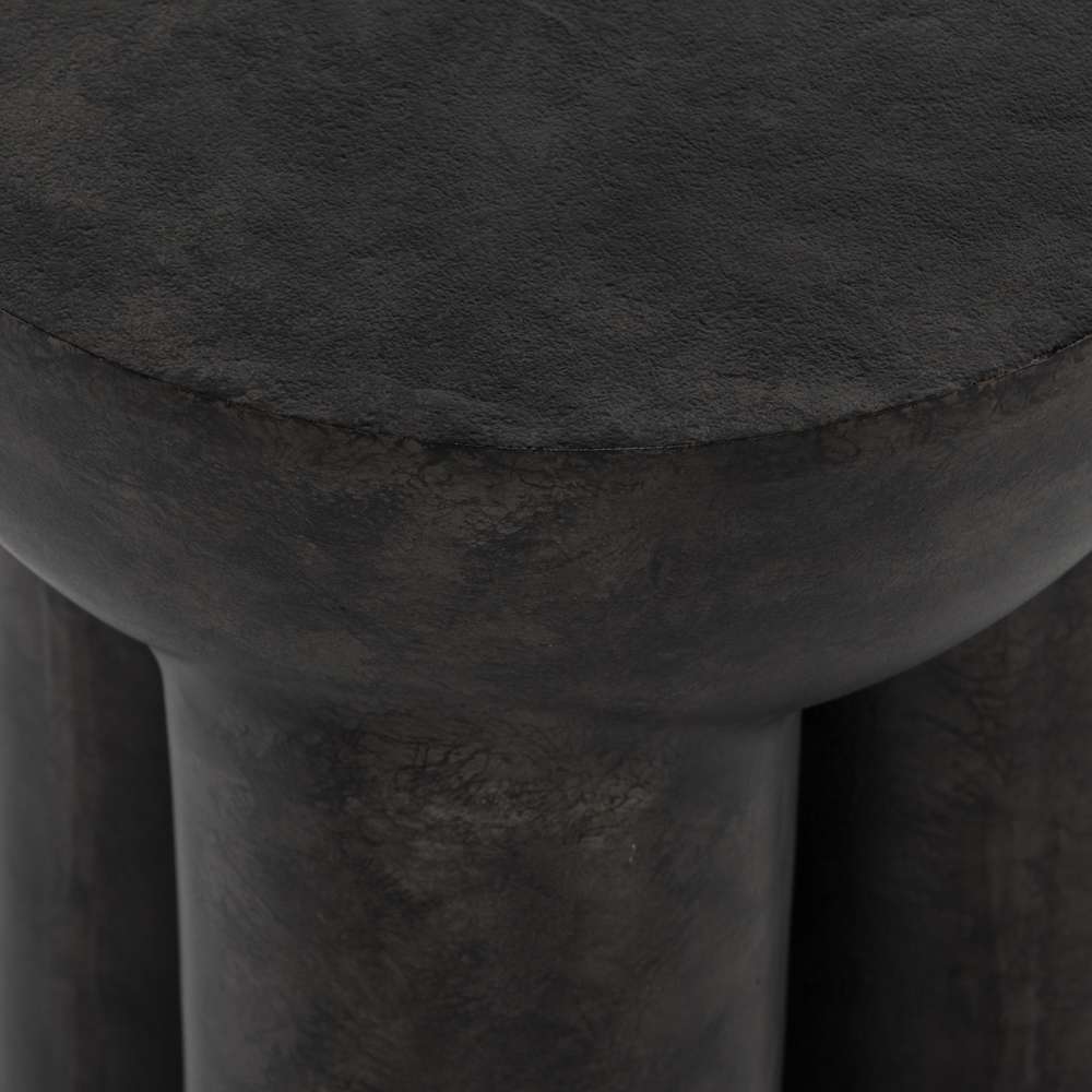 Four Hands - Sante End Table - Raw Black - 226639-001 veiw 3