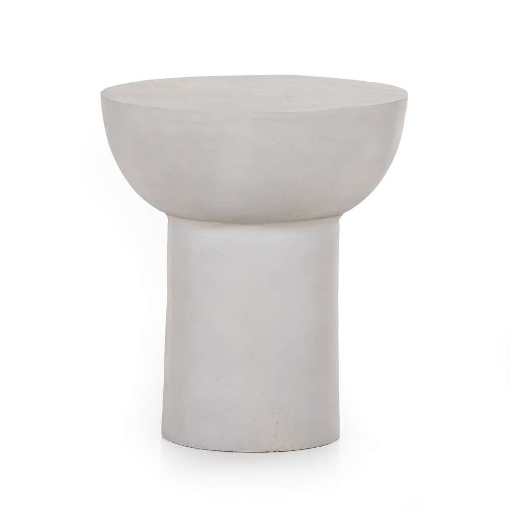 Four Hands - Searcy End Table - Textured Matte White - 226686-003 veiw 1